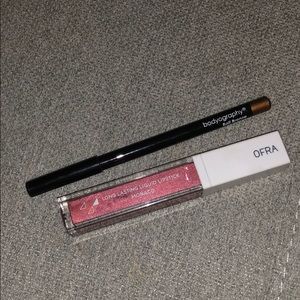 Otra lip stick / bodyography eye pencil